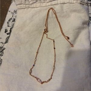 Kendra Scott Rose Gold Necklate